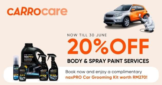 <em>Aiya, got scratch?</em> Get a body and paint repair quote in just two hours with the Carro Care App!