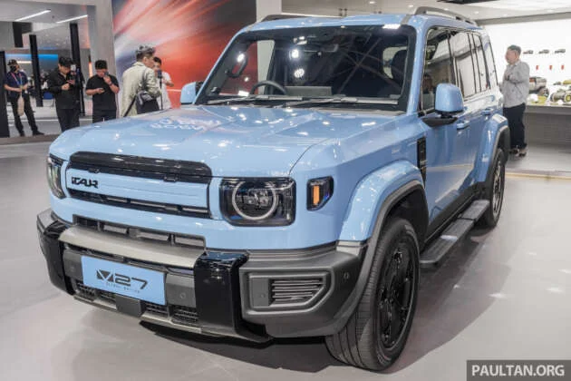 iCaur V27 spotted in Malaysia – RHD RWD unit, 252 PS/300 Nm 1.5T REEV SUV, launching as CKD?