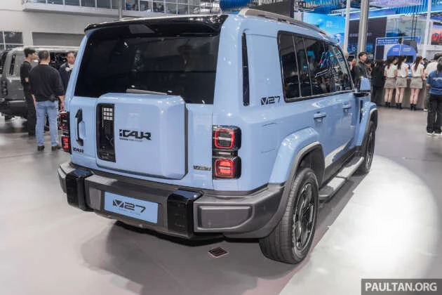 iCaur V27 pemanduan kanan – SUV REEV dengan kuasa sehingga 455 PS bakal masuk pasaran Malaysia