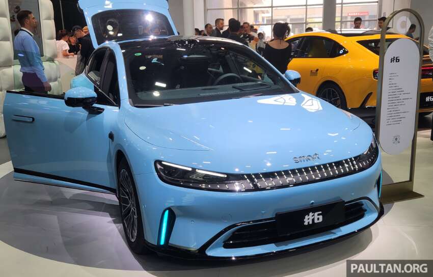 smart #6 EHD debuts in Beijing – PHEV D-segment sedan, largest smart ever, X50’s 1.5T, 1,810 km CLTC 2072452