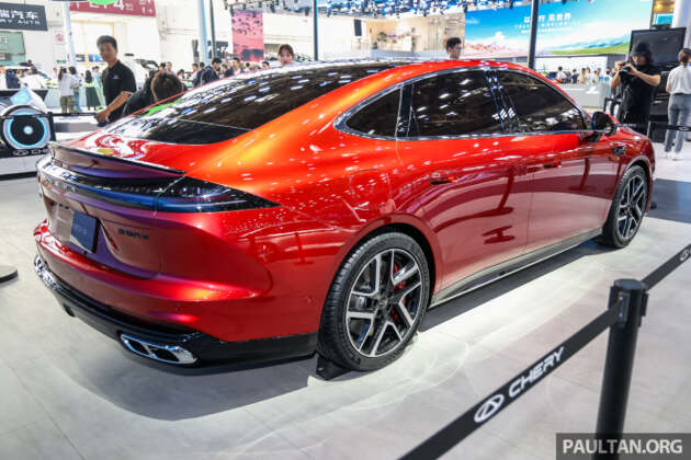 Chery Arrizo S buat penampilan sulung di Beijing – petunjuk sedan gaya fastback berenjin 2.0 liter turbo
