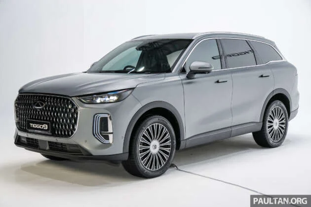 Chery Tiggo 9 teaser confirms June 23 launch – flagship 7-seat D-SUV, 2.0T AWD, below RM189k