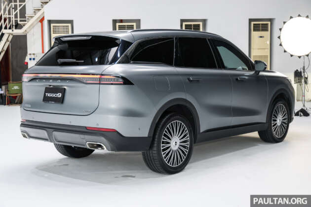 Chery Tiggo 9 dipertonton di Malaysia — SUV segmen D flagship, 2.0T 256 PS/390 Nm; anggaran RM189k