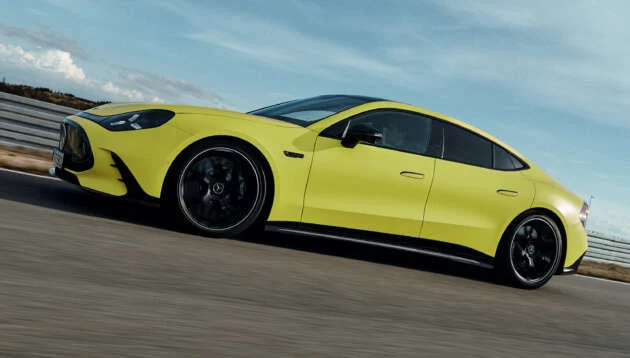 2026 Mercedes-AMG GT 4-Door Coupe debuts – 2nd-gen is an EV; axial flux motors; up to 1,169 PS, 700 km
