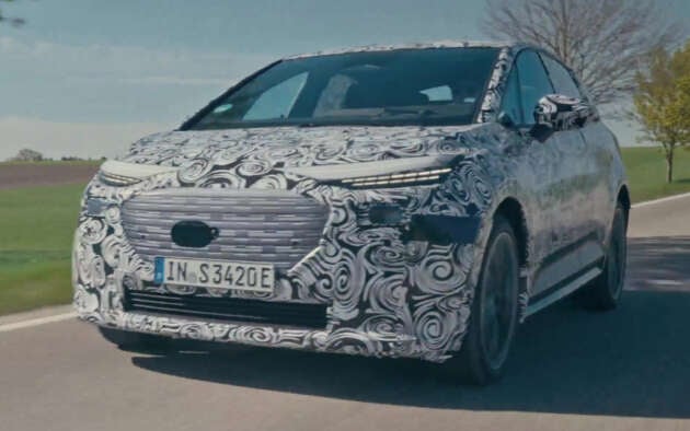 Audi A2 e-tron prototype shown testing ahead of fall 2026 debut – old nameplate returns as compact EV