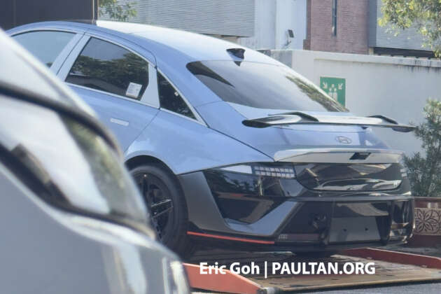 Hyundai Ioniq 6 N spied in Malaysia – RM450k est 650 PS EV super sedan set for KLIMS launch next month?