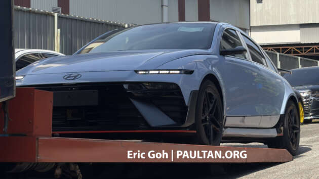 Hyundai Ioniq 6 N spied in Malaysia – RM450k est 650 PS EV super sedan set for KLIMS launch next month?