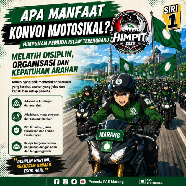 Terengganu PAS Youth defends motorcycle gatherings