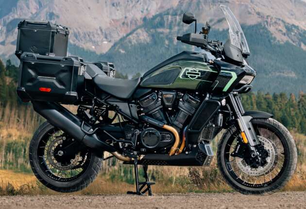 2026 Harley-Davidson Pan America Limited comes in three new colours, SW-Motech luggage