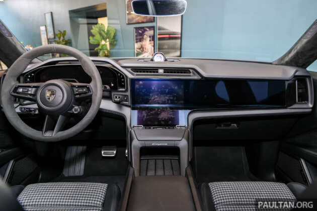2026 Porsche Cayenne Electric previewed in Malaysia: 1,156 PS, 669 km WLTP, Active Ride, wireless charging