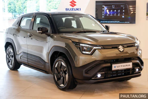 Suzuki eVitara EV launched in Malaysia – Toyota Urban Cruiser twin, 174 PS/193 Nm, 426 km WLTP, RM188k