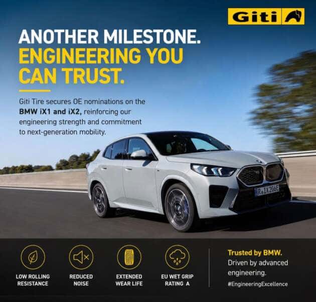 Giti Tire – now in top 10 most valuable tyre brands in the world, OE fitment on 80 plus models in Malaysia