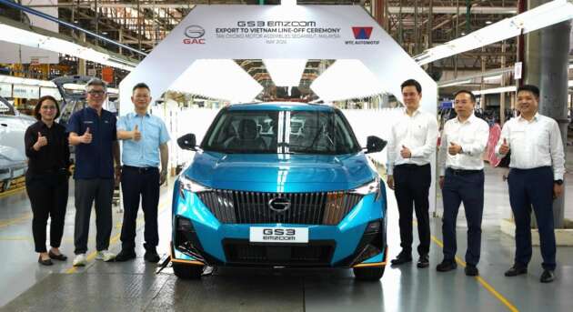 Tan Chong eksport GAC GS3 Emzoom pemanduan sebelah-kiri ke Vietnam – NEV CKD akan datang