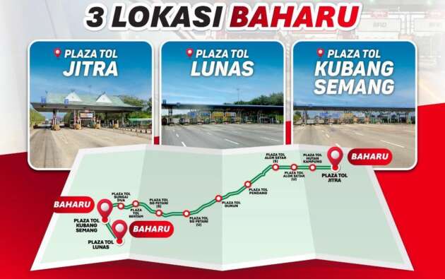 PLUS JustGo ANPR toll fare payment now available at Jitra, Lunas and Kubang Semang – no plate detection