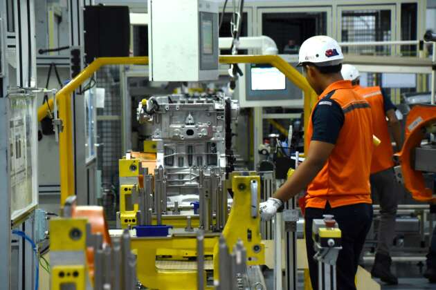 Proton Tg Malim engine plant now assembles PHEV, hybrid engines and gearboxes, electric motors for EVs