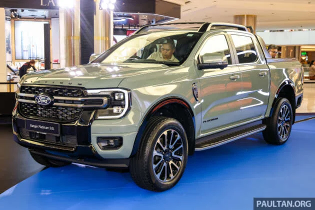 Ford Ranger lineup Malaysia 2026