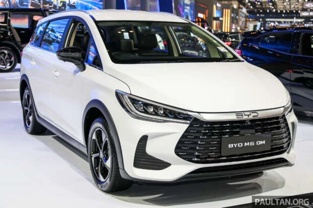 2026 BYD M6 DM in Indonesia – PHEV MPV with 163 PS, 210 Nm, up to 110 km NEDC EV range, from RM67k