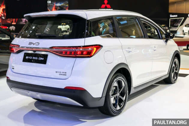 2026 BYD M6 DM in Indonesia – PHEV MPV with 163 PS, 210 Nm, up to 110 km NEDC EV range, from RM67k
