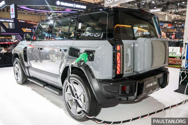 Chery J6T CSH in Indonesia – rebadged Jaecoo 6T REEV, 190 km NEDC EV, coming to Malaysia as iCaur 03T?
