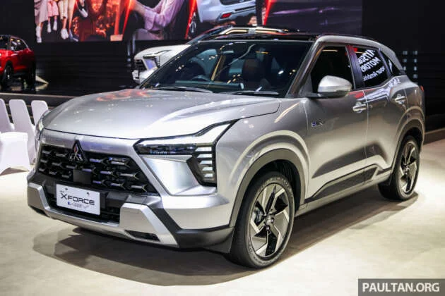 2026 Mitsubishi Xforce HEV on display at GIIAS – brand’s first CKD hybrid in Indonesia; RM101k; Malaysia next?
