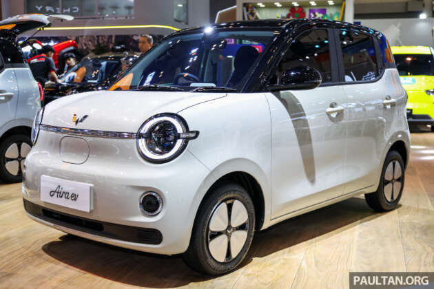 2026 Wuling Hongguang Mini EV launched in Indonesia as Wuling Aira – 205-301 km CLTC range, RM35k-40k