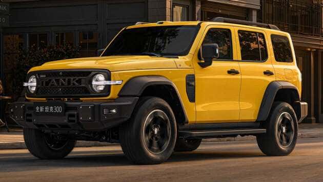 2026 GWM Tank 300 facelift in China – only 300L Hi4-T, Hi4-Z PHEVs are longer, up to 200 km WLTP EV range