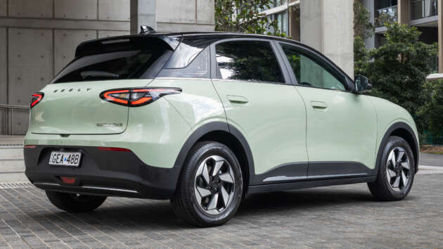 Geely EX2 launched in Australia – Proton eMas 5 twin gets larger batteries; up to 345 km WLTP; fr RM75k