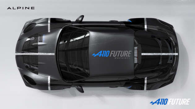 Alpine A110 Future – development mule for next-generation battery-electric sports car revealed