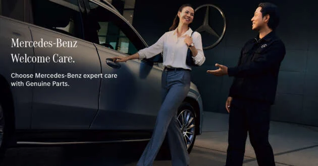 Experience Mercedes-Benz Welcome Care – basic service packages fr RM888, additional service benefits