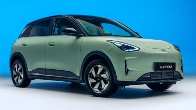 Geely EX2 launching in UK next month – Proton eMas 5 twin gains new wheels, interior, up to 345 km WLTP