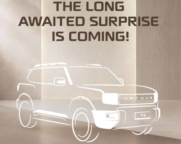 Jetour T1 launching in Malaysia July 22 – T2’s more urban sibling, 1.5T 2WD/2.0T XWD, sub-RM130k final?