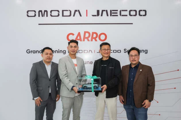 Omoda & Jaecoo Malaysia Selayang 3S showroom by Carro – 6 bays, 624 unit monthly service capacity