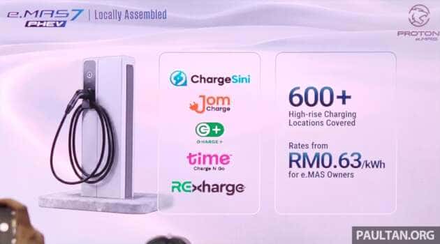 Proton eMas 5, eMas 7 PHEV: 24% of buyers live in high-rise buildings, charging partners cover 600 locations