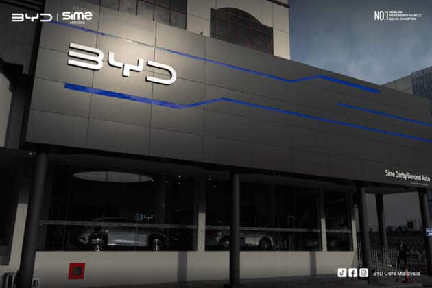 Sime Beyond Auto launches new BYD Sri Petaling 1S centre – sports-inspired showroom concept due in Aug