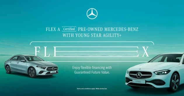 Get a Certified Pre-owned Mercedes-Benz via Young Star Agility+ – GFV, lower repayments, extended warranty
