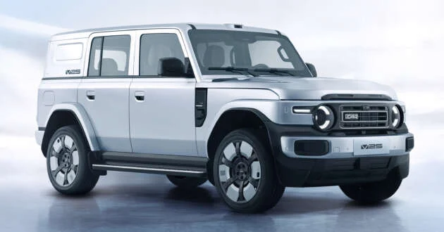 iCaur V25 revealed in China – REEV SUV with up to 150 km WLTC EV range; positioned between V23, V27