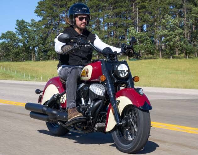 Indian Motorcycle shows Chief Vintage Sturgis