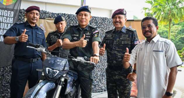 Malaysian police takes delivery of electric motorcycles