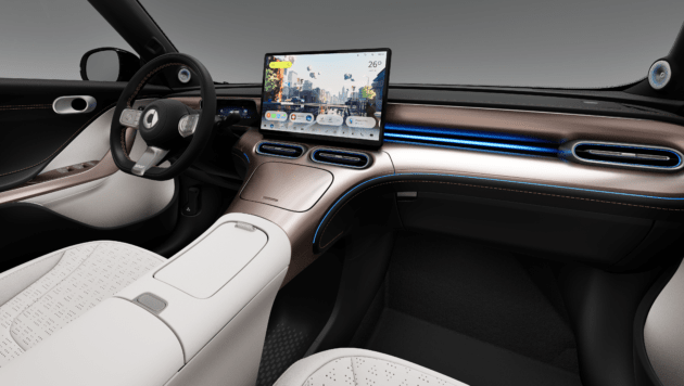 2026 smart #1 in China – 333 PS, 535 km CLTC, 800V DC charging, Sennheiser sound system, launching Aug 6