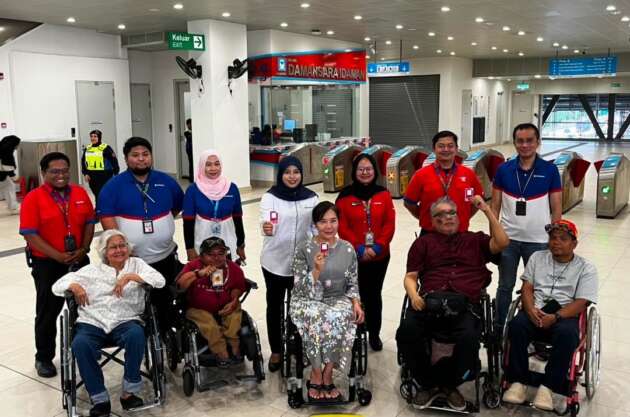Prasarana encourages OKU to obtain Pas Rapid Mesra for free rides on Rapid KL trains, buses, on-demand vans
