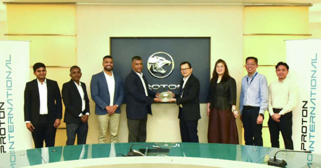 Proton eMas cars to be sold in Sri Lanka through David Pieris Holdings with distributorship agreement signing