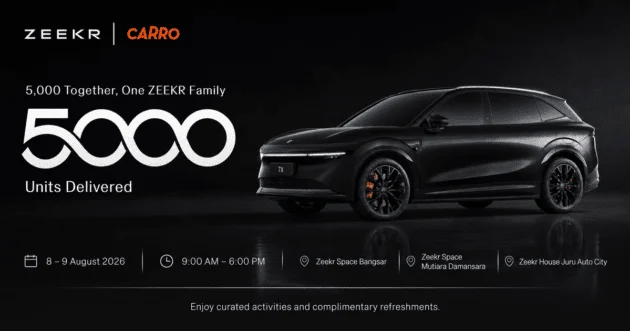Zeekr 7X Black Edition in Malaysia – full blacked out look including wheels, based on 7X AWD Performance?
