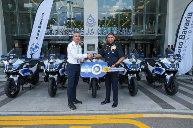 PDRM receives BMW Motorrad R1300RT for LTdL duties