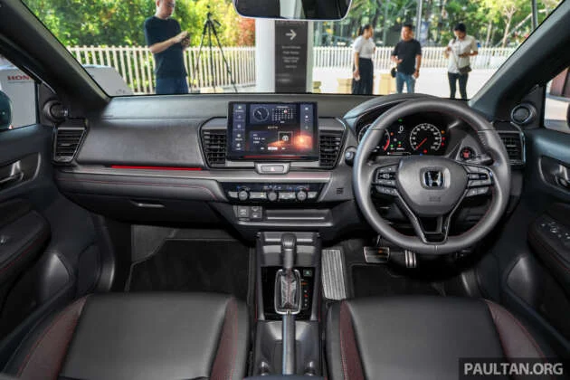 2026 Honda City facelift in Malaysia – RS petrol, e:HEV previewed; 10-inch touchscreen, 360-degree cam, BLIS