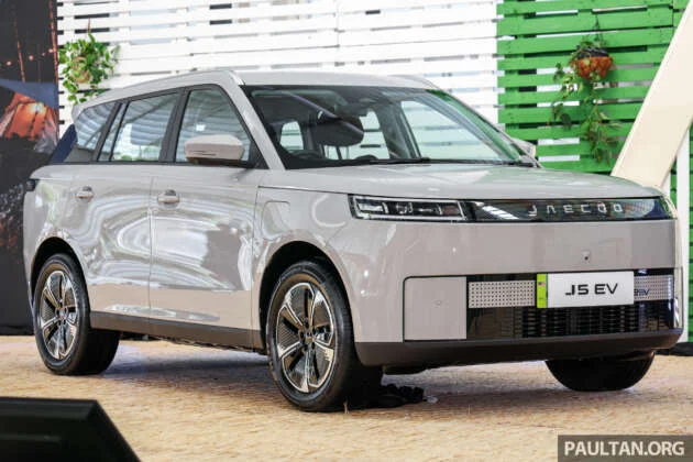 Jaecoo J5 EV launched in Malaysia – 402 km range, 0-100 in 7.7s, CKD for RM118,800, RM10k more than ICE
