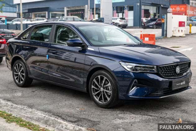 2026 Proton S70 NA maintenance cost – RM4k over five years vs RM4.5k for turbo; more than Saga and Myvi
