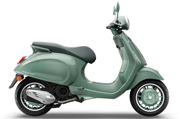 Vespa Primavera 80th launched in special Verde colour