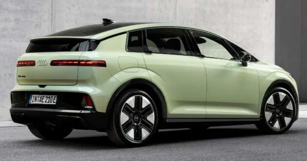 Audi A2 e-tron debuts – brand’s most efficient model yet with up to 646 km WLTP; up to 84 kWh battery, 326 PS
