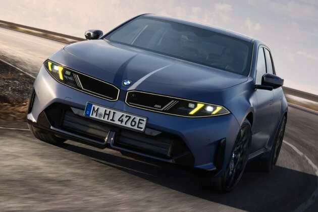 2027 BMW i3 M60 revealed – first Neue Klasse M Performance EV with yellow lights; bodykit also shown