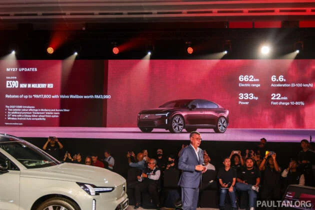 2027 Volvo ES90 updated in Malaysia – new colours, Nappa leather, 21-inch wheels; 662 km WLTP; RM339,888